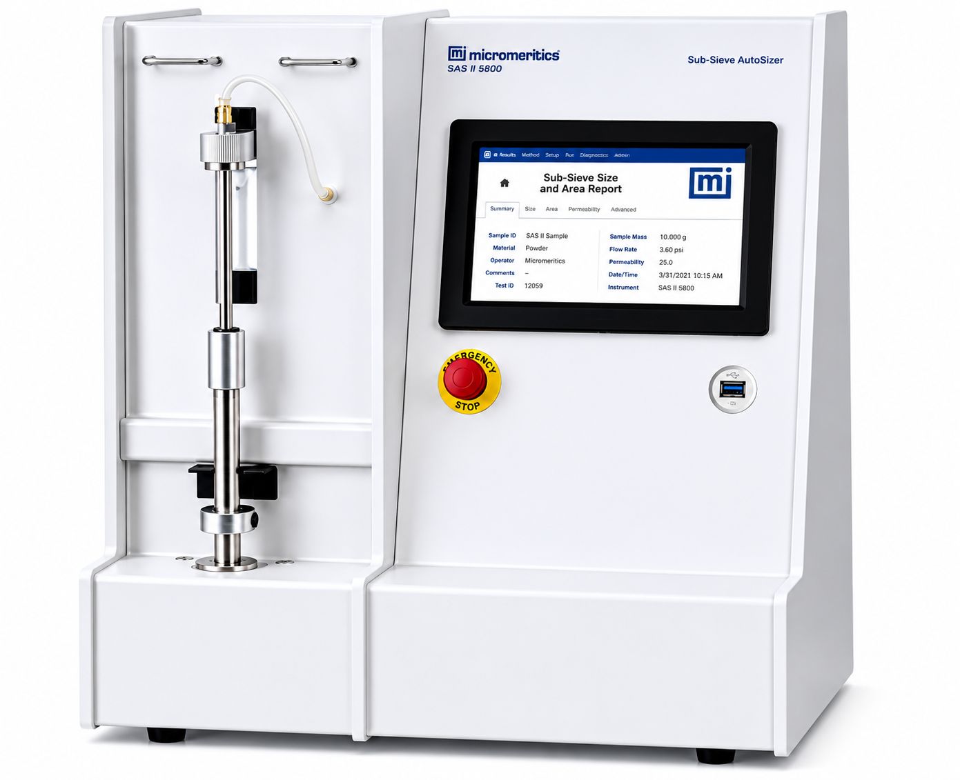 Micromeritics Sub-Sieve AutoSizer II 5800